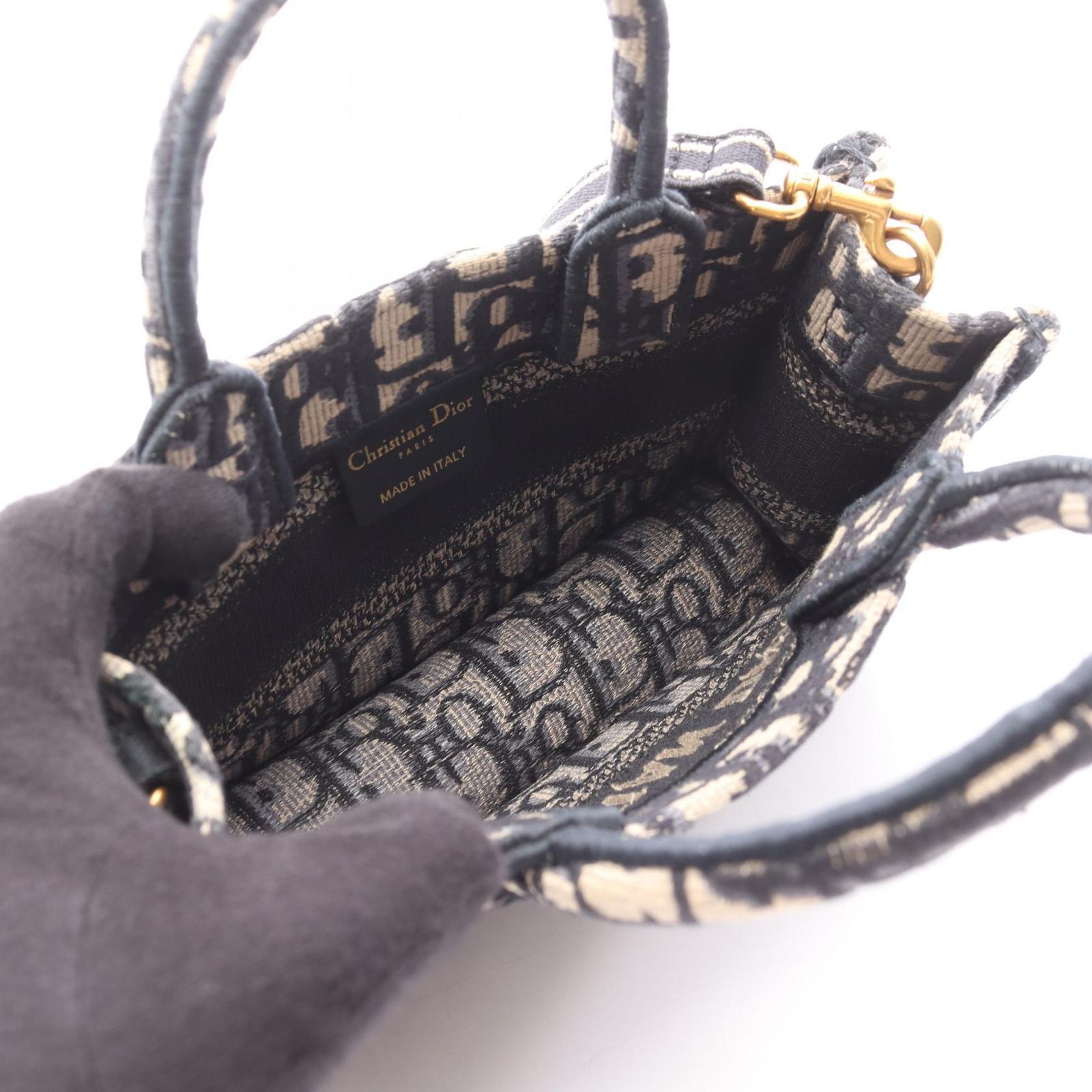 ディオール Dior トートバッグ BOOK TOTE ブックトート ミニ 2WAY 