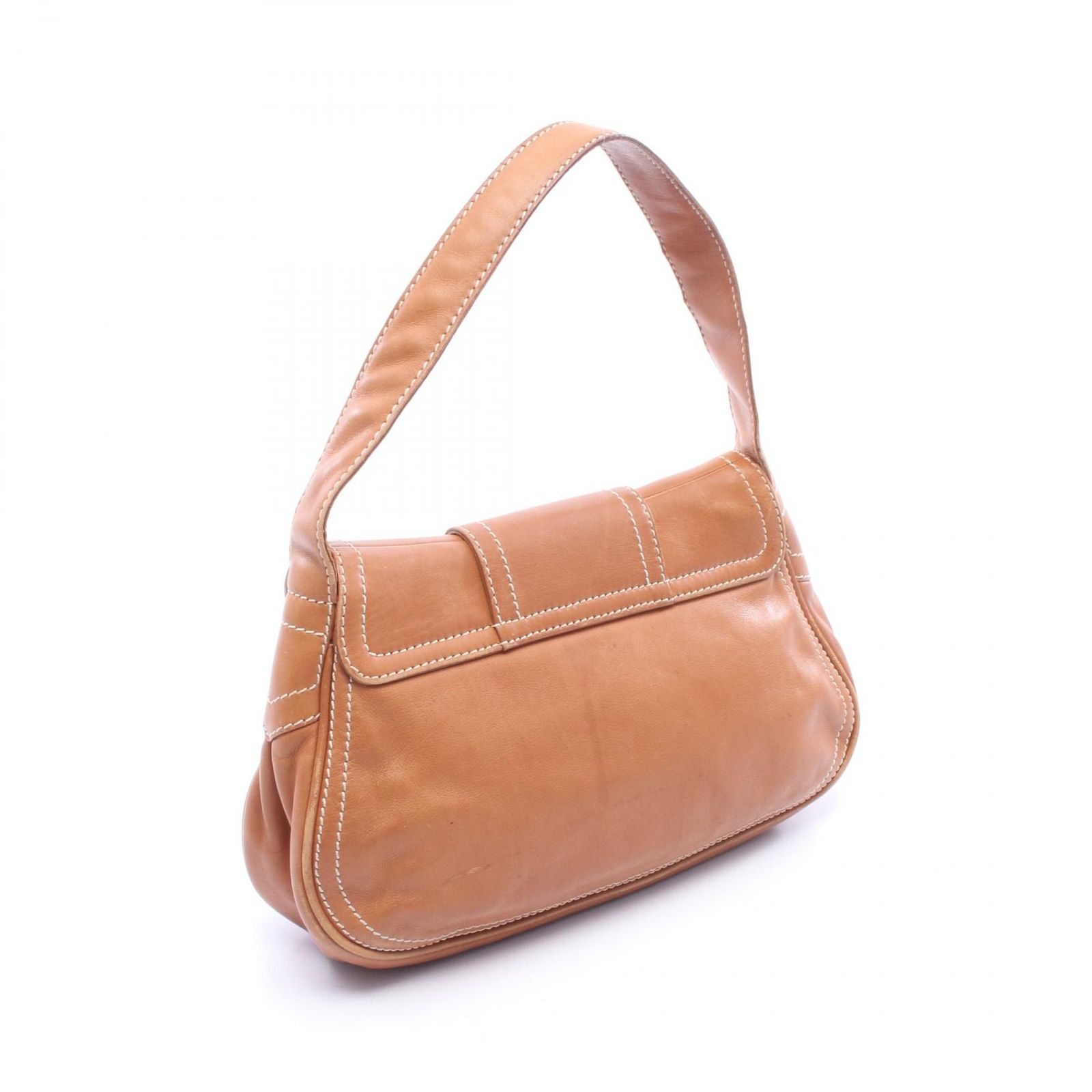 セリーヌ CELINE ショルダーバッグ ブラウン レザー ワンショルダー 