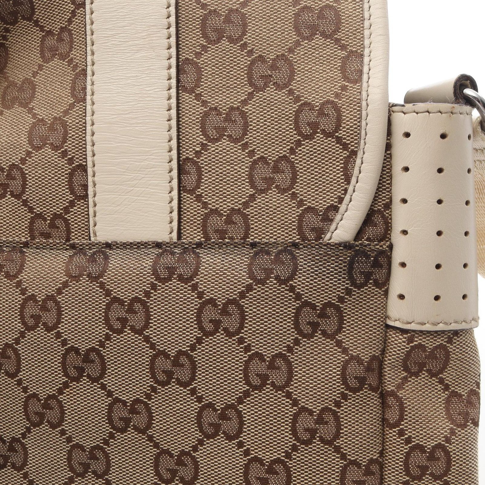 グッチ GUCCI ショルダーバッグ GGキャンバス 145859 ベージュ 