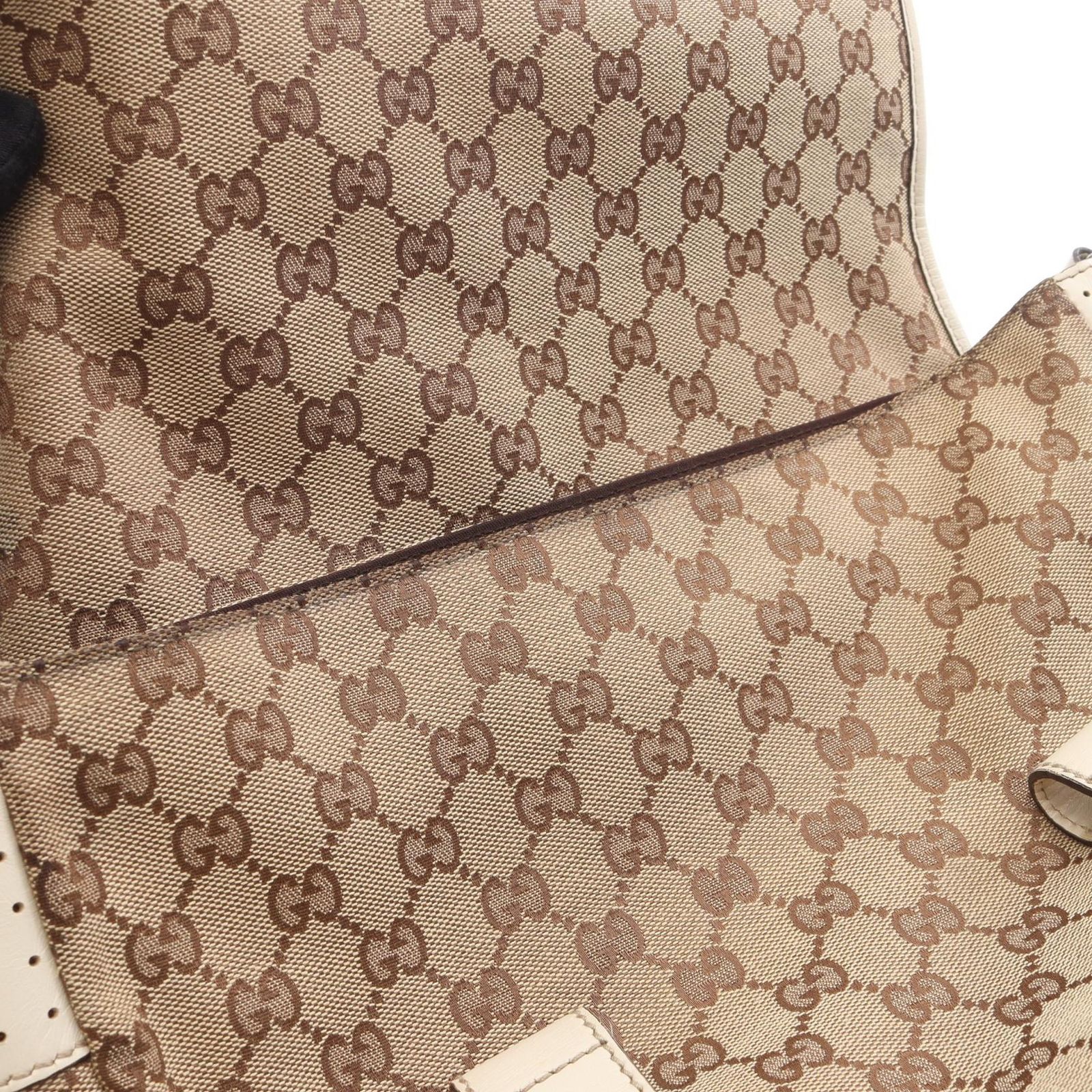 グッチ GUCCI ショルダーバッグ GGキャンバス 145859 ベージュ 