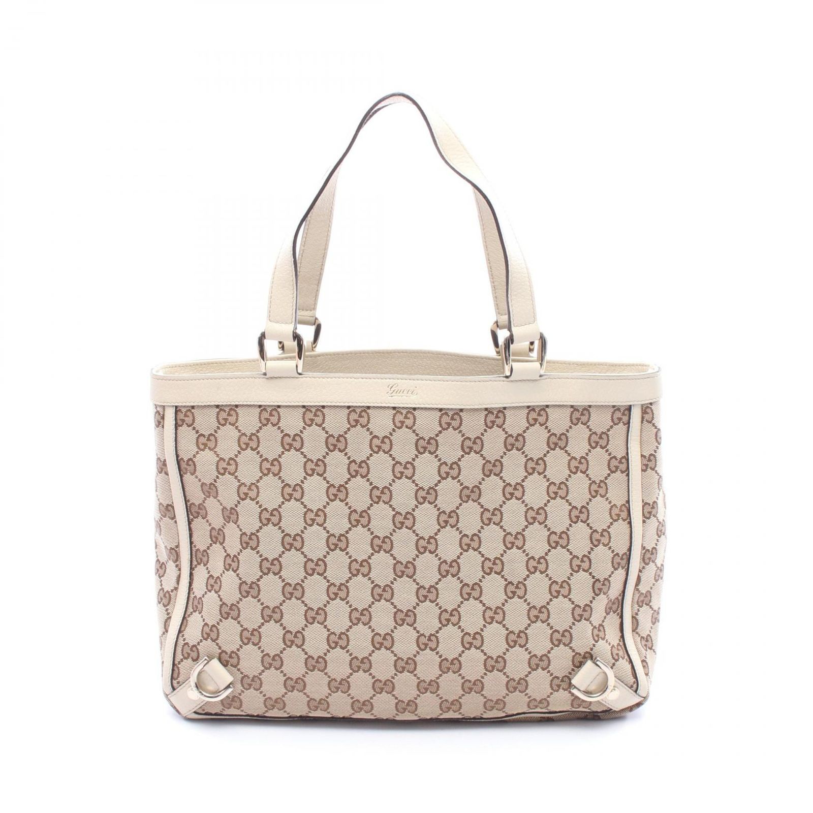 グッチ GUCCI トートバッグ アビー GGキャンバス 170004 ベージュ 