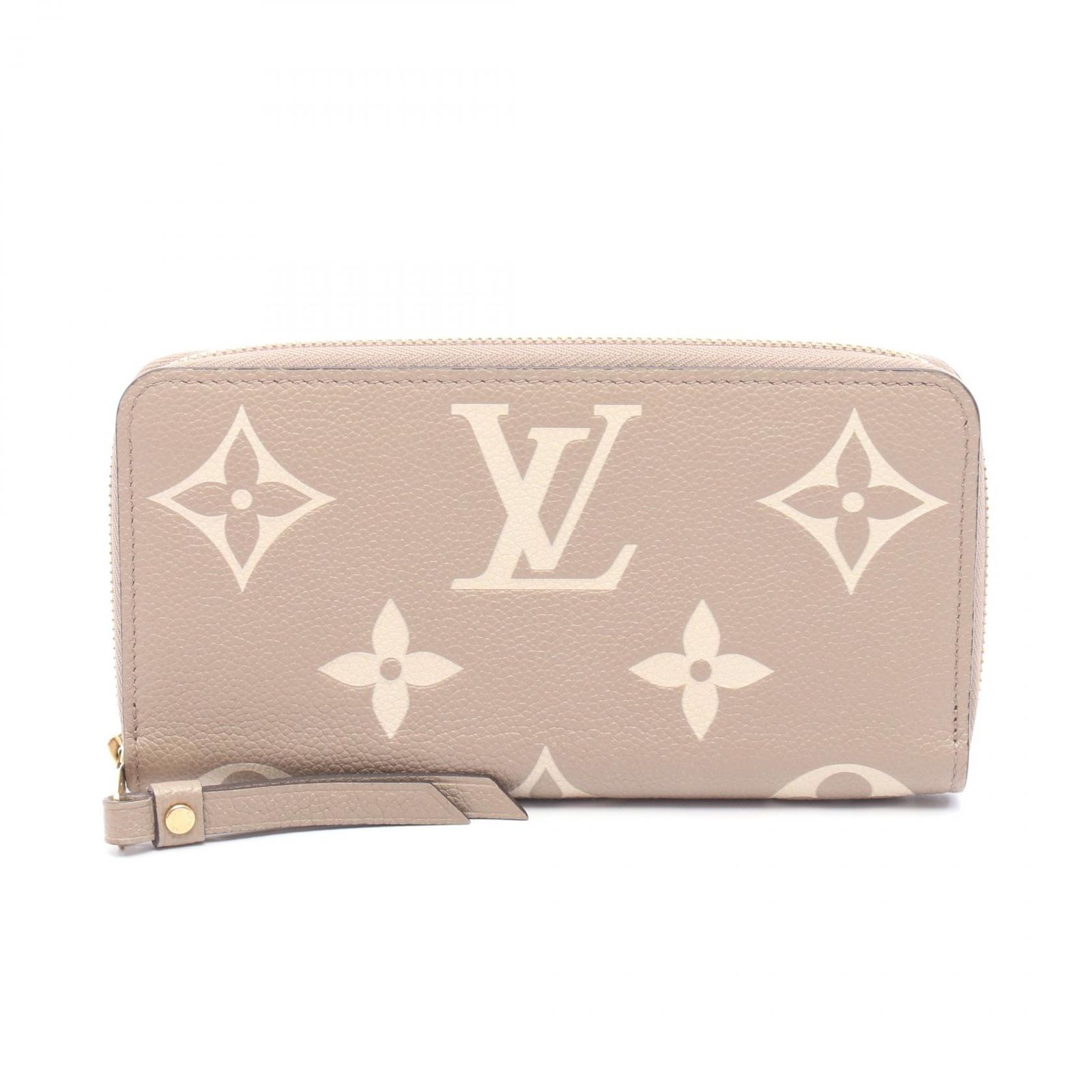 ルイ・ヴィトン LOUIS VUITTON ラウンド長財布 ジッピーウォレット バイカラーモノグラムアンプラント トゥルトレール クレーム M69794 トゥルトレールクレーム