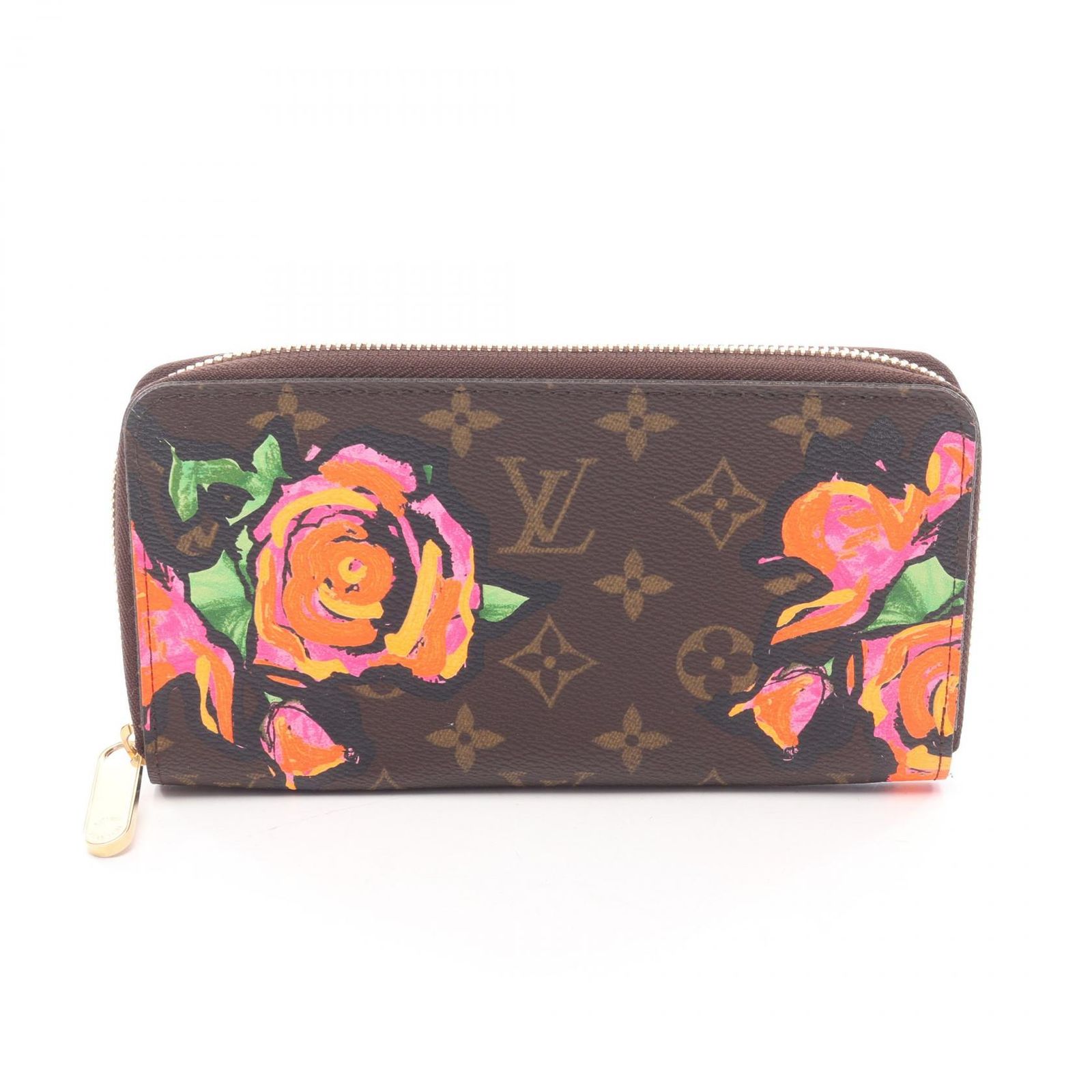 ルイ・ヴィトン LOUIS VUITTON ラウンド長財布 ジッピーウォレット モノグラムローズ M93759 その他 ジッピーウォレット レディース Used A