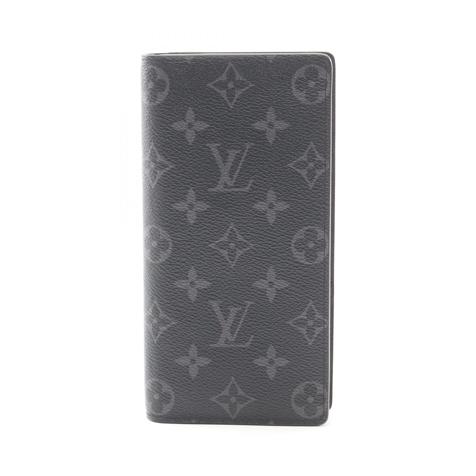 ルイ・ヴィトン LOUIS VUITTON 二つ折り長財布 ポルトフォイユ ブラザ モノグラムエクリプス M61697 その他 ポルトフォイユ・ブラザ メンズ Used A