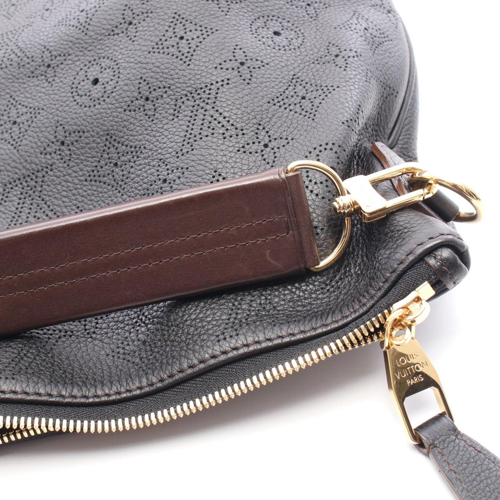 【極美品】ルイヴィトン　セレネPM モノグラムマヒナ　ノワール M94314 LOUIS VUITTON - 【極美品】ルイヴィトン セレネPM モノグラムマヒナ