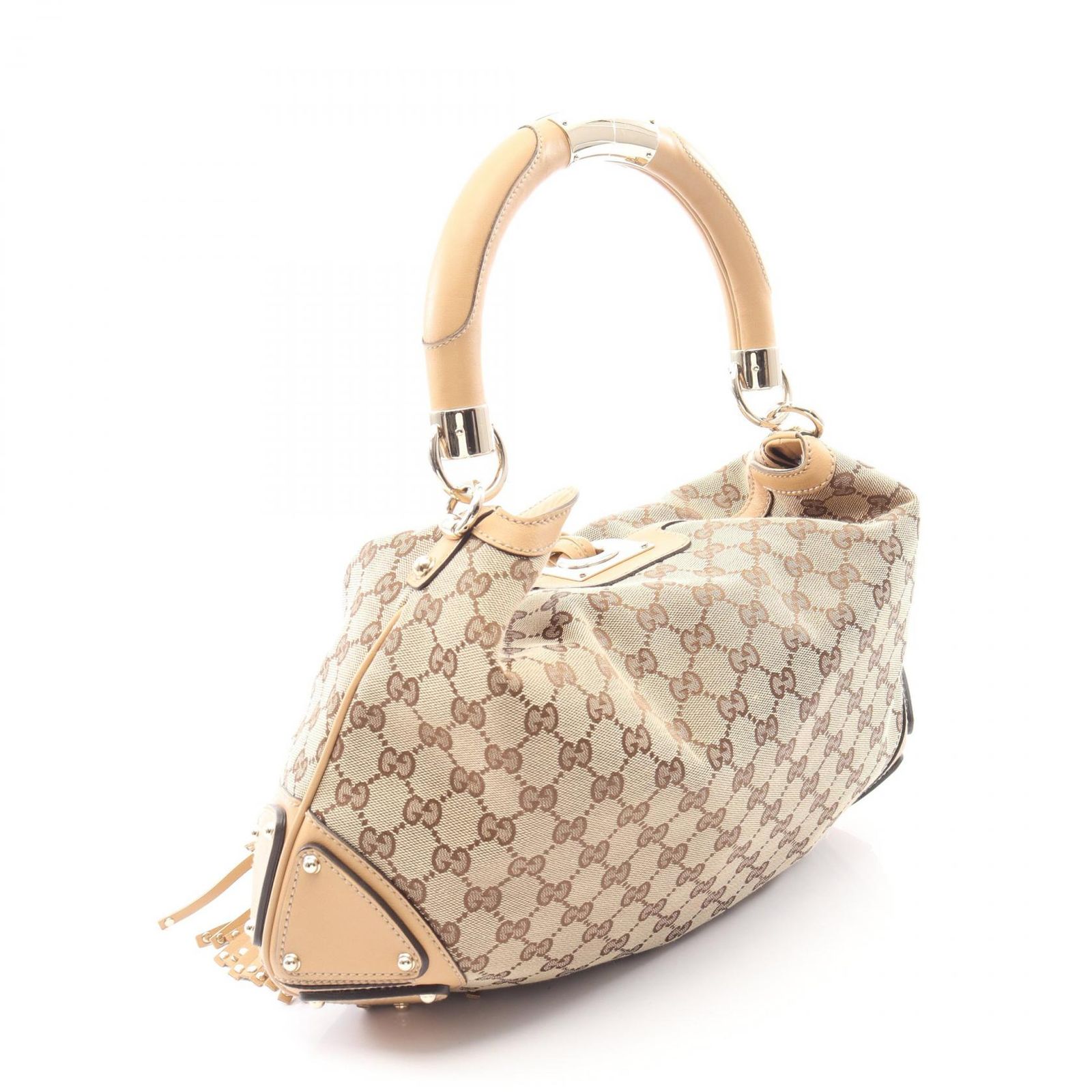 グッチ GUCCI ハンドバッグ インディ GGキャンバス 2WAY 185566