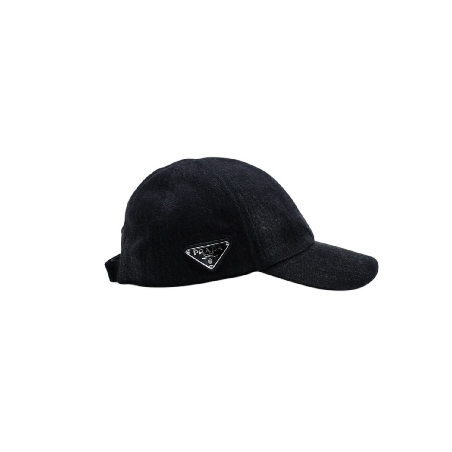 極美品 PRADA プラダ トライアングルロゴ ベースボールキャップ 2HC274