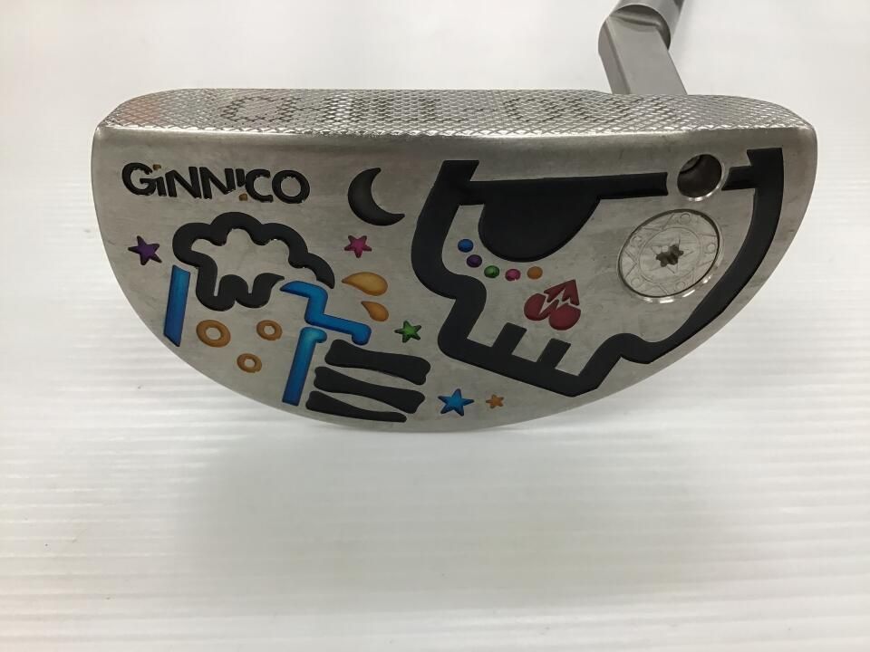 イオン　GINNICO CHILL OUT BEER ショートスラント　パター　中古【最短即日発送】