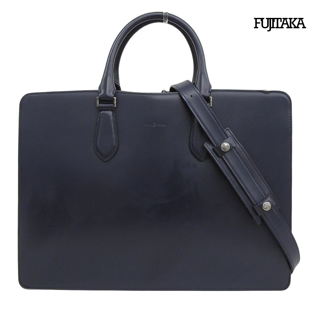 超美品 フジタカ FUJITAKA 現行 フーガII ブリーフ B4 レザー ブリーフ