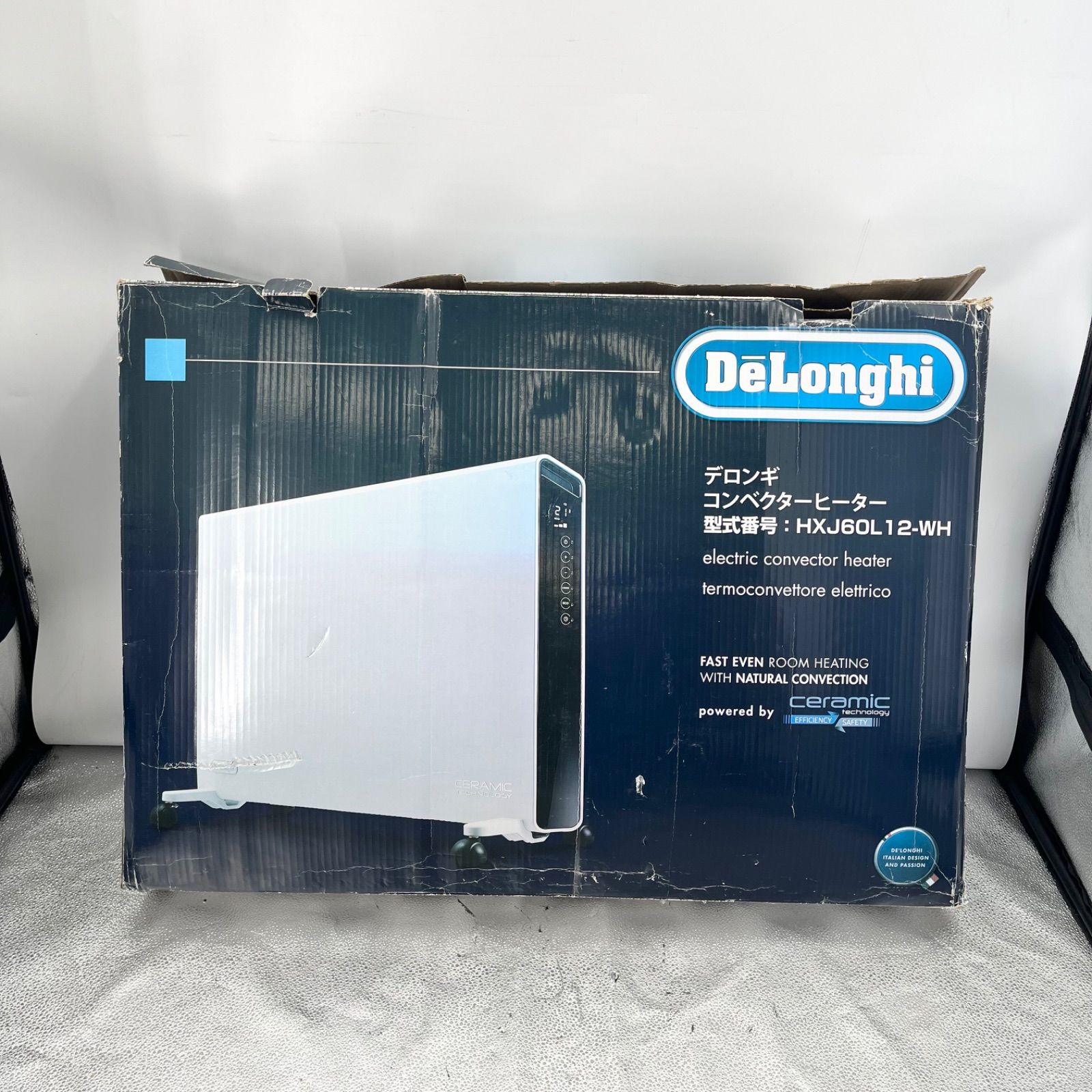 DeLonghi コンベクターヒーター HXJ60L12-WH - メルカリ