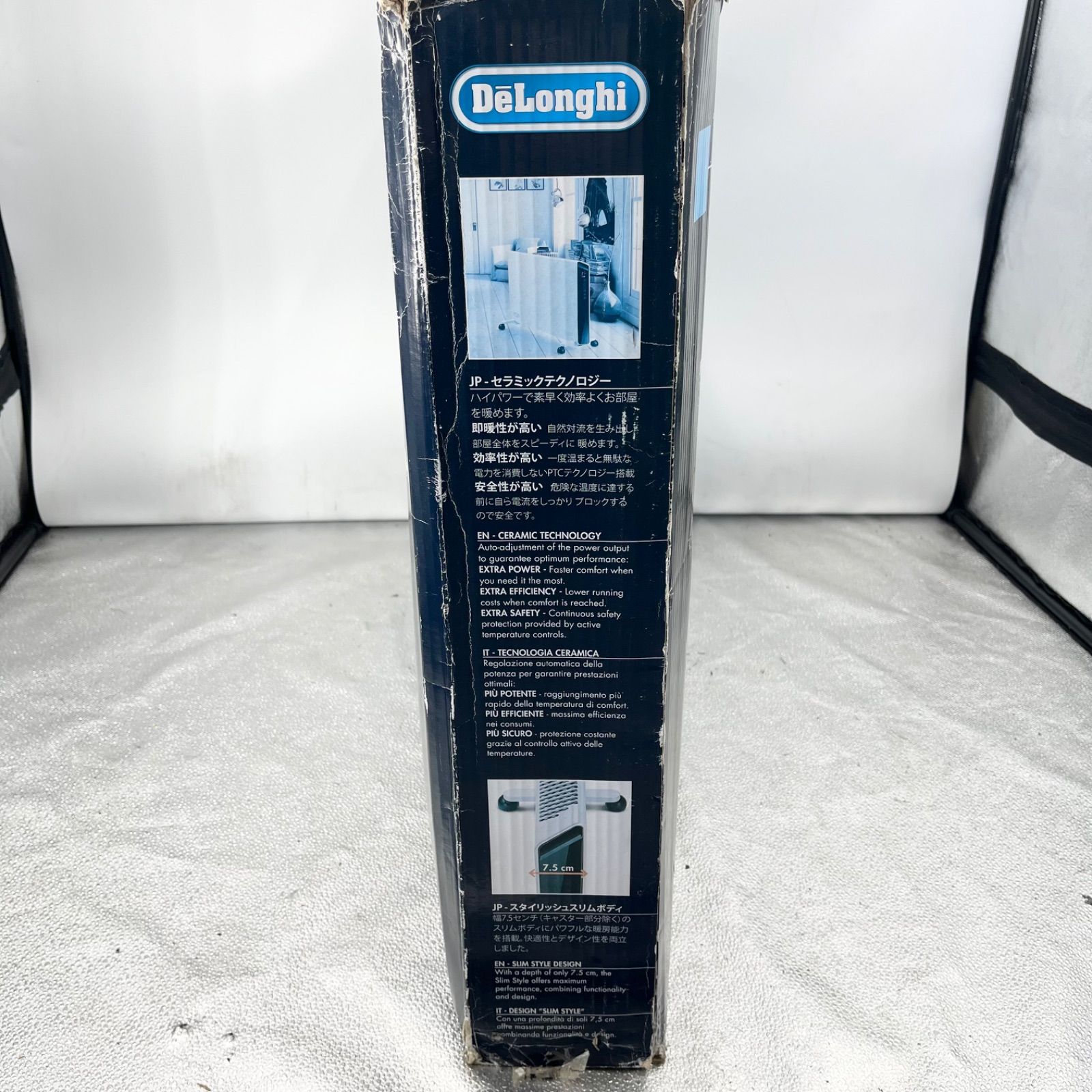 DeLonghi コンベクターヒーター HXJ60L12-WH - メルカリ