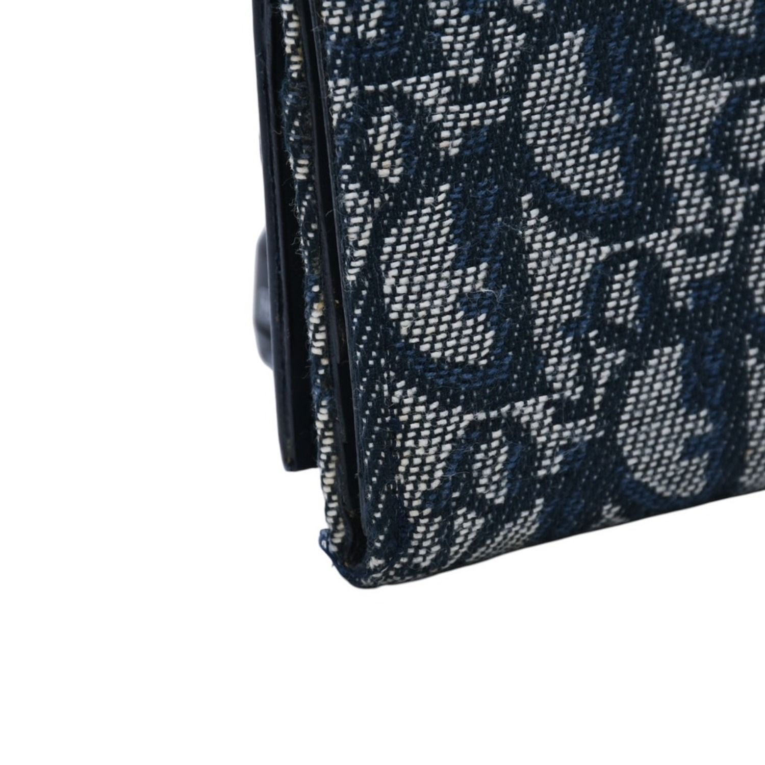 極美品 Christian Dior クリスチャンディオール 三つ折り財布