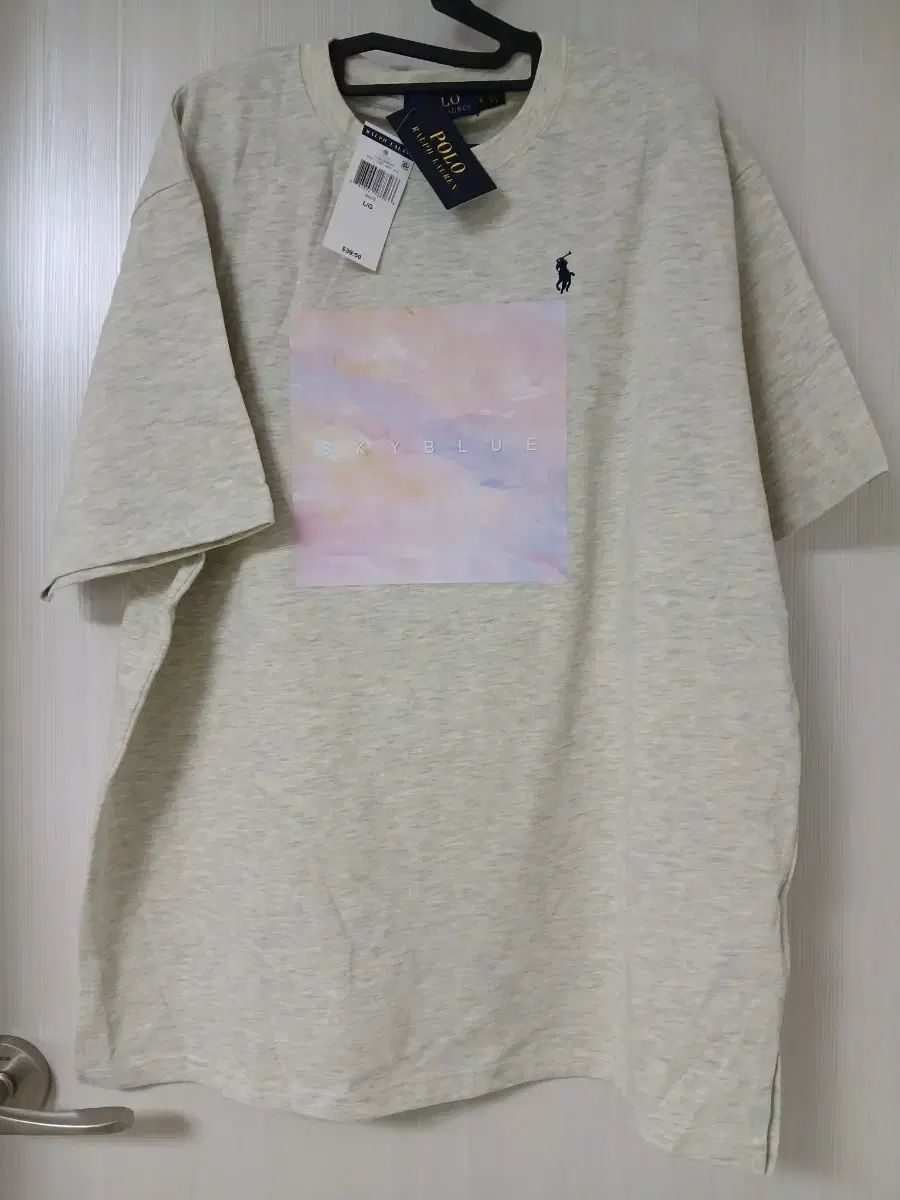 ポロ ラルフローレン スカイブルー Tシャツ L