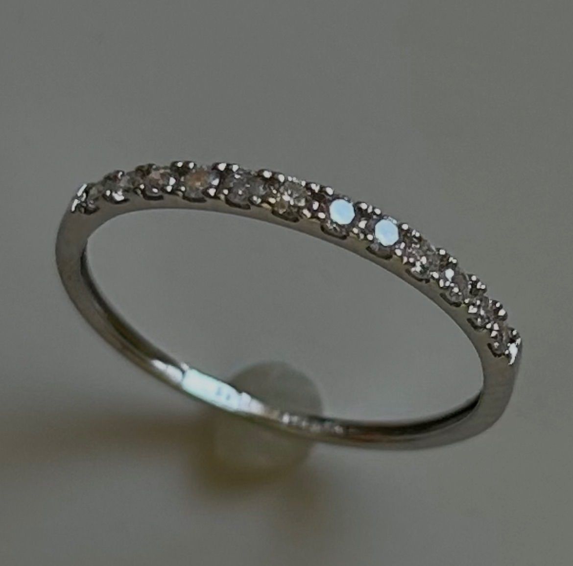 【Pt950/0.15ct/約11号】ダイヤモンドの指輪 プラチナ
