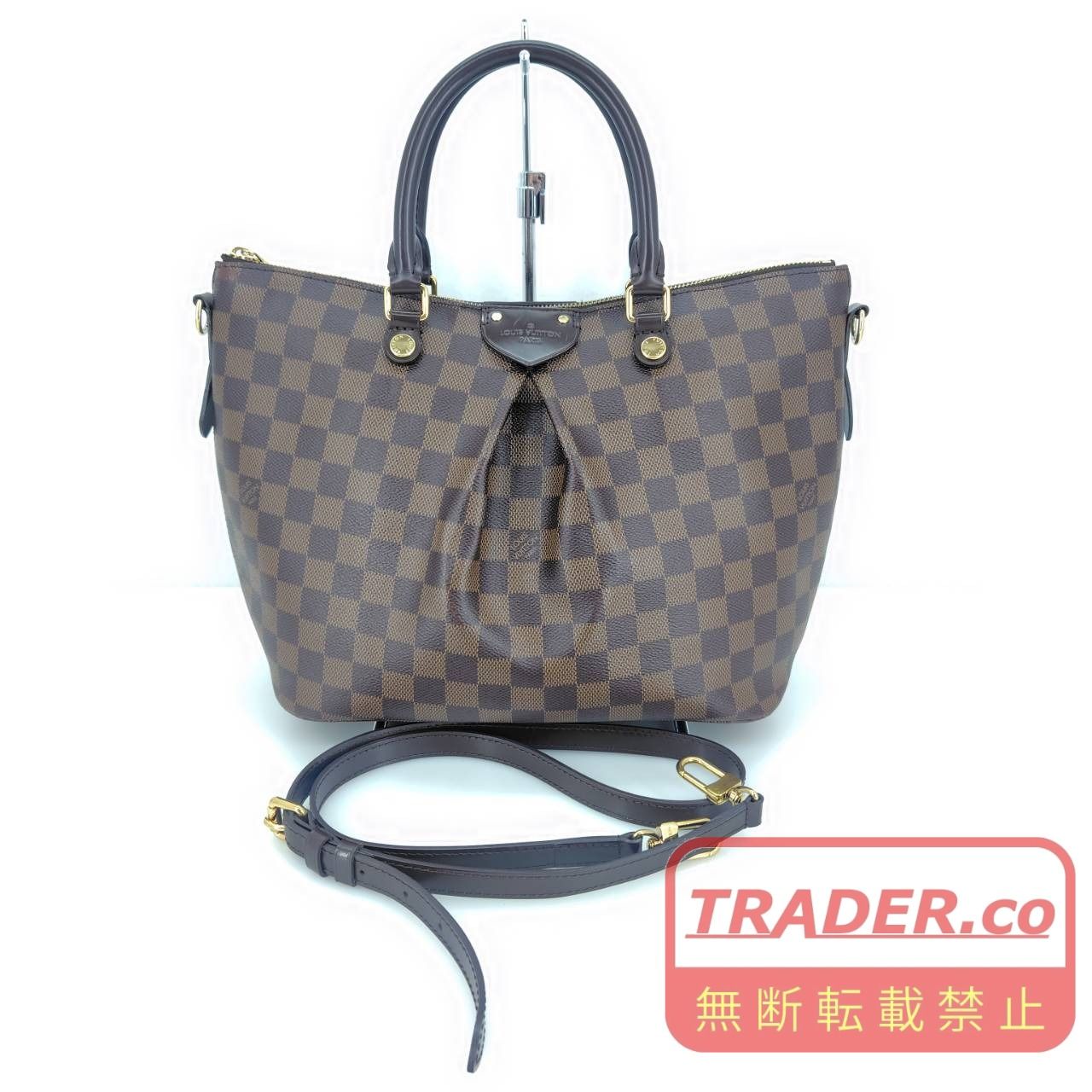 05w21302 ルイ・ヴィトン LOUIS VUITTON ダミエ シエナMM ブラウン 