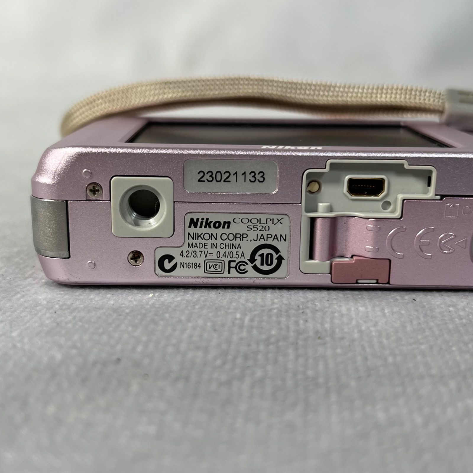 Nikon COOLPIX S520 マゼンタ ピンク コンデジ 平成レトロ Nikon Coolpix S520 Pink/Sakura 8.0MP 3x Zoom Compact Digital