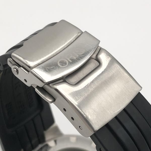 中古】ORIS TT1 デイデイト 腕時計 7523-44 ブラック シルバー オリス