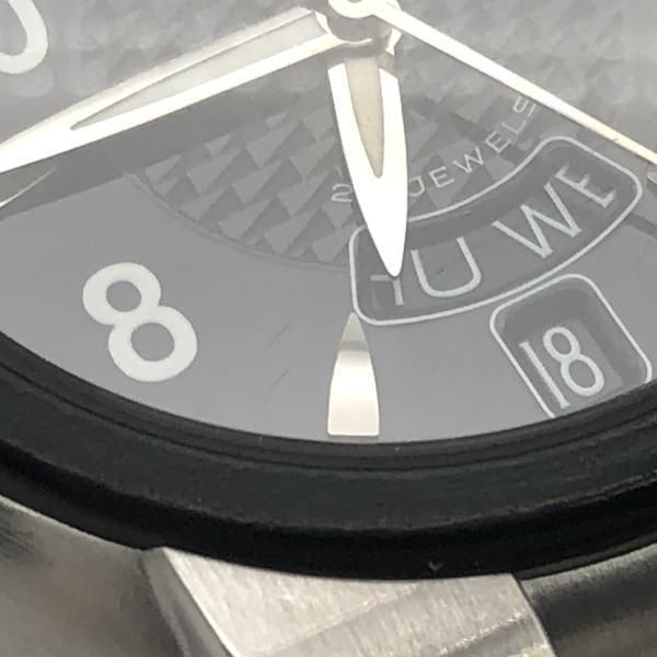 中古】ORIS TT1 デイデイト 腕時計 7523-44 ブラック シルバー オリス