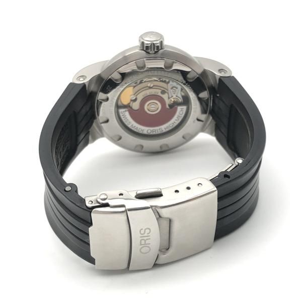 中古】ORIS TT1 デイデイト 腕時計 7523-44 ブラック シルバー オリス