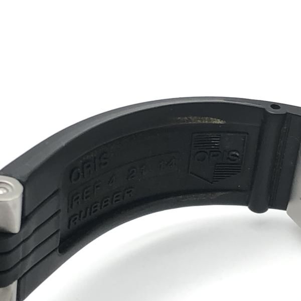 中古】ORIS TT1 デイデイト 腕時計 7523-44 ブラック シルバー オリス