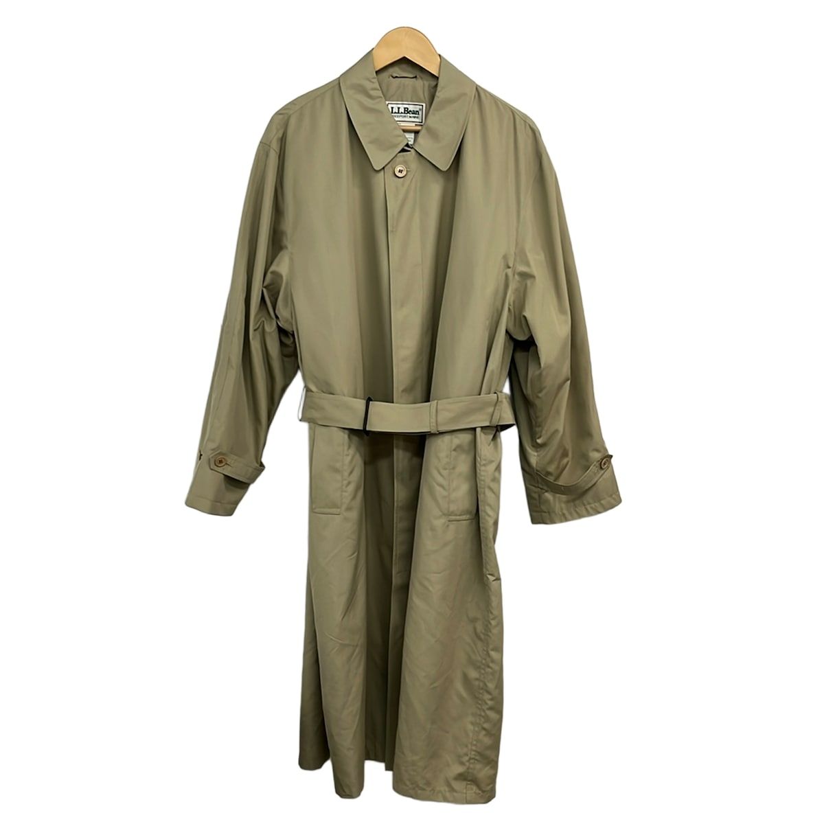 L.L.Bean(エルエルビーン) コート サイズMEDIUM M メンズ美品 - ベージュ 長袖/春/秋