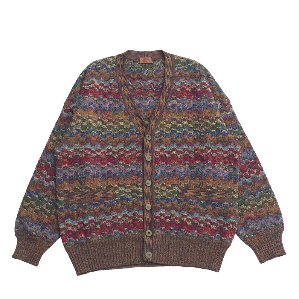 Missoni ミッソーニ ニット サイズ52 シェブロン柄 ジグザグ柄