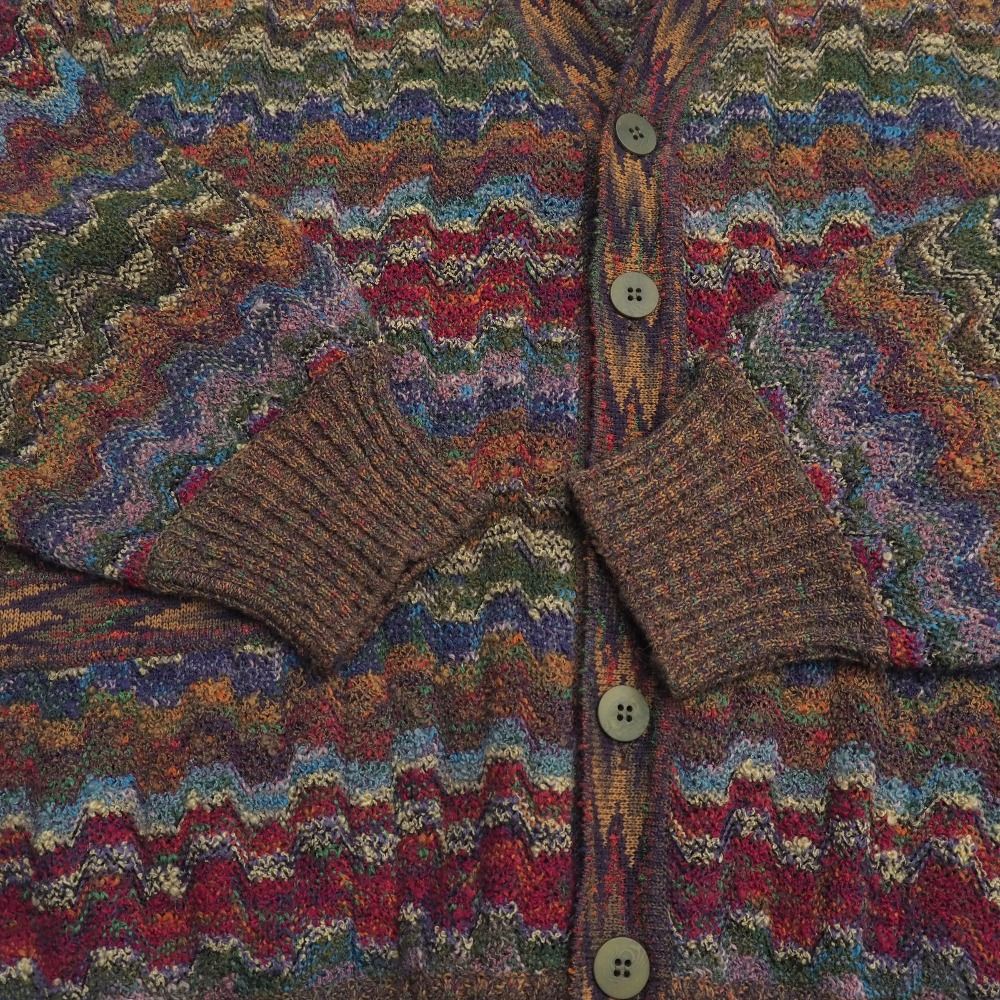 Missoni ミッソーニ ニット サイズ52 シェブロン柄 ジグザグ柄