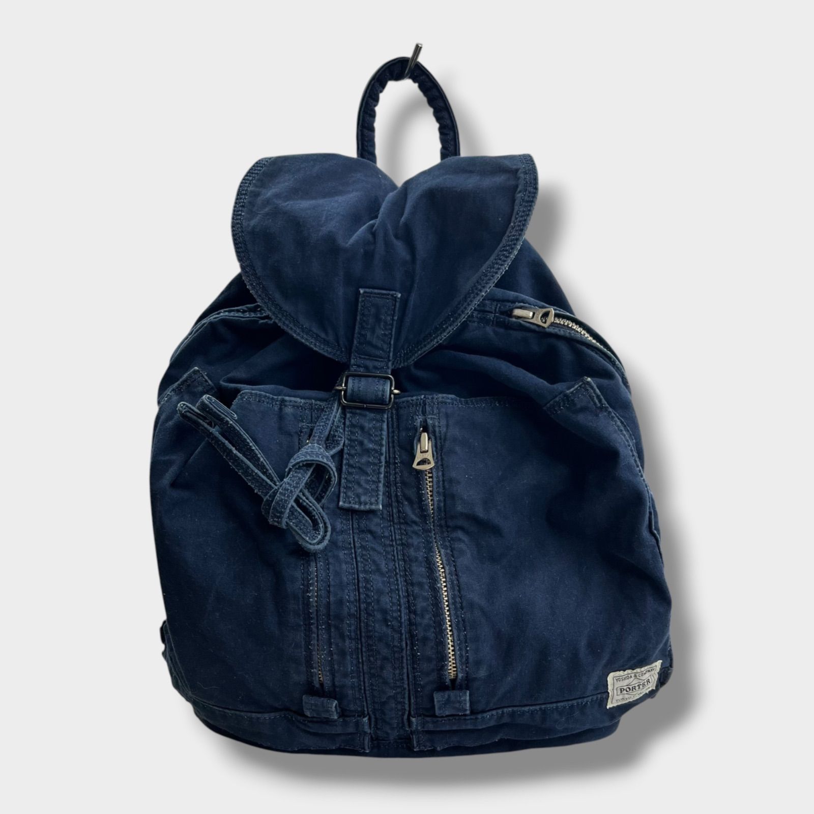 【廃盤モデル】PORTER リュック 藍染め 吉田カバン バックパック ポーター PORTER ポーター DEEP BLUE 藍染リュック リュック バッグパック 630