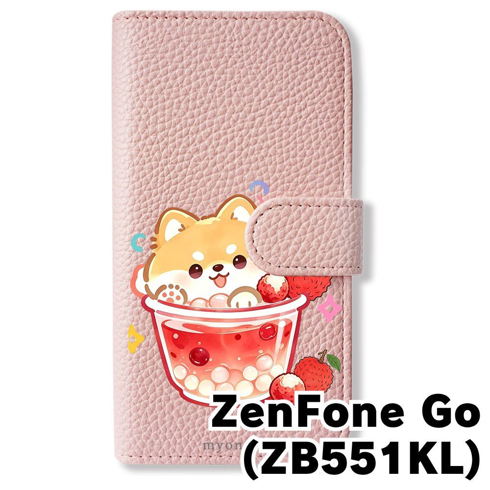 新品未使用】 ZenFone Go ZB551KL 手帳型スマホ ケース カバー (色
