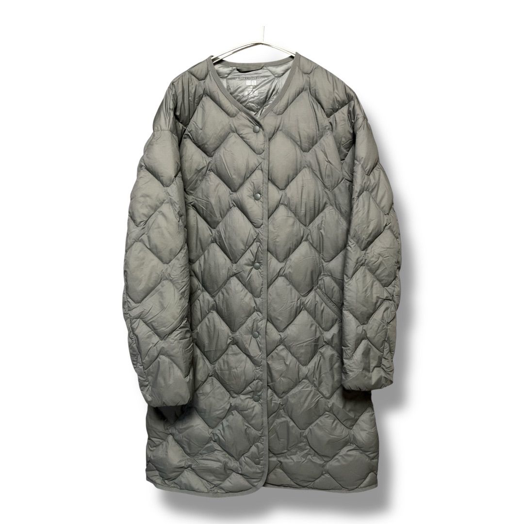 UNIQLO ユニクロ ウルトラライトダウン リラックスコート ノーカラー 