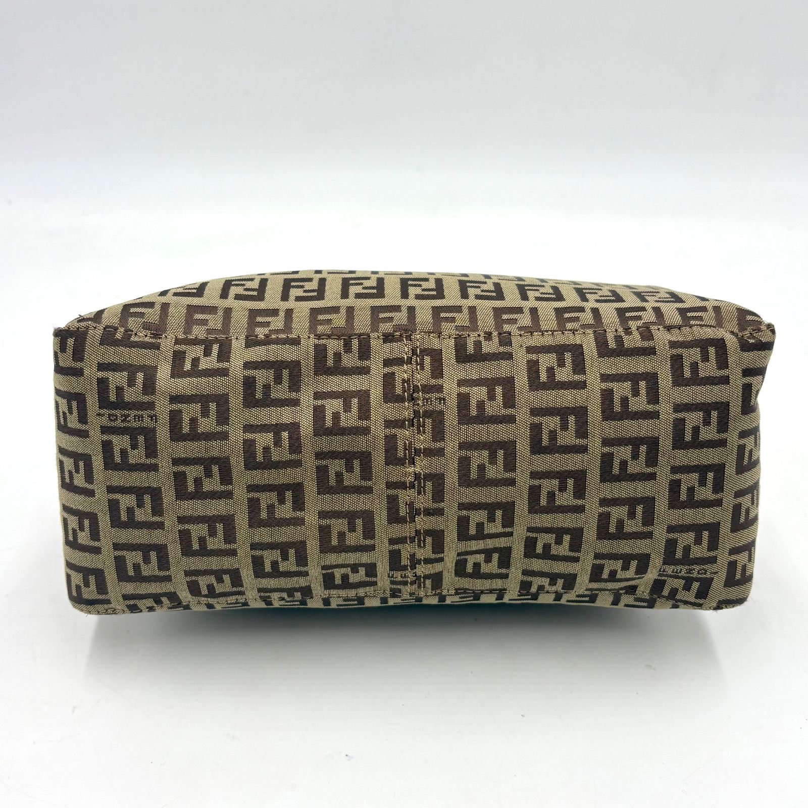 FENDI フェンディ ズッキーノ柄 アクセサリーポーチ ハンドバッグ