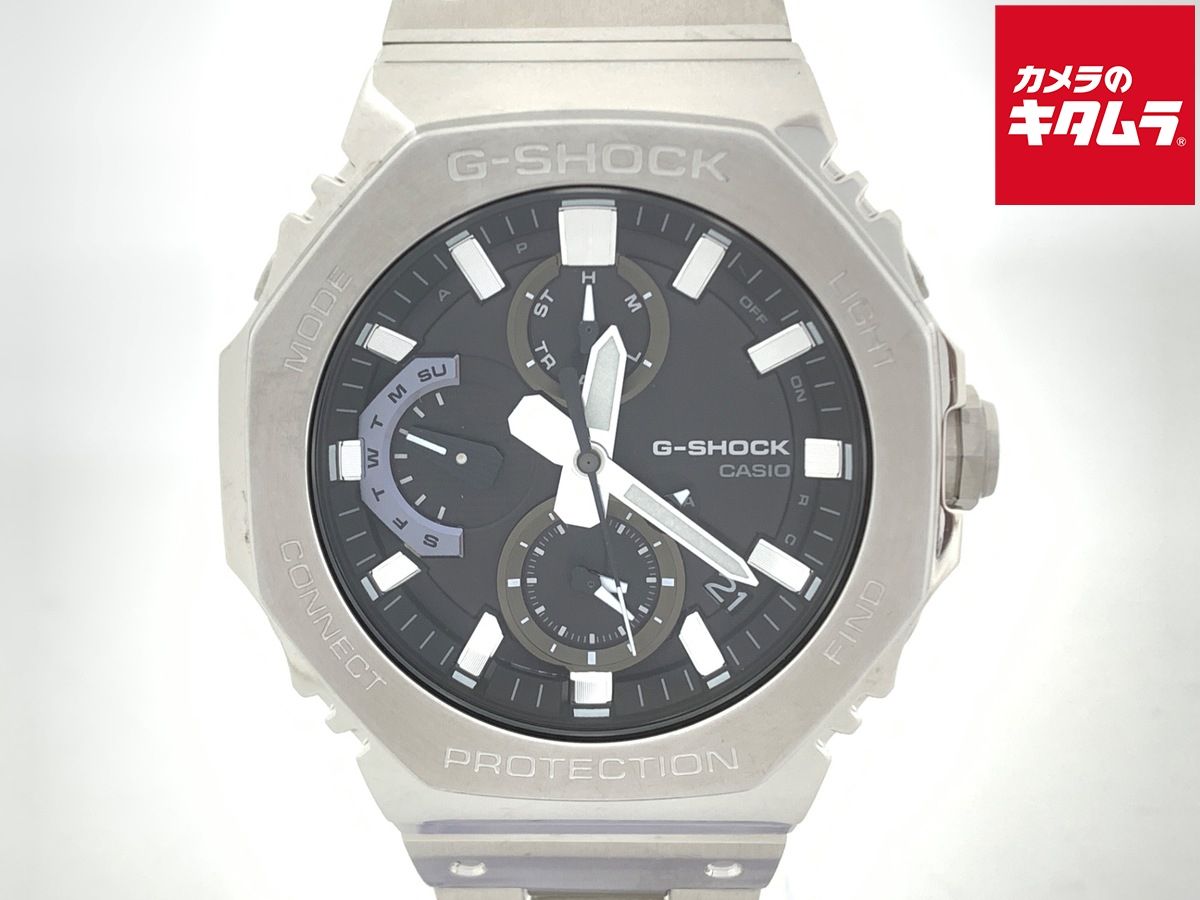【中古】 【並品】 カシオ G-SHOCK ブラック GMC-B2100D-1AJF ステンレススティール