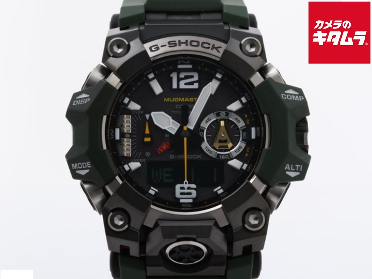 【中古】 【新品同様】 カシオ G-SHOCK マッドマスター ブラック GWG-B1000-3AJF 樹脂/ステンレススティール