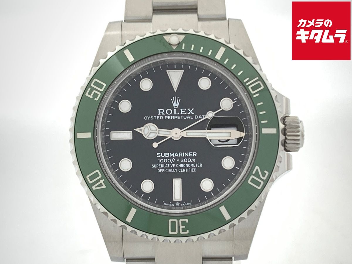 【中古】 【新品同様】 ロレックス(ROLEX) サブマリーナー デイト ブラック 126610LV ステンレス グリーンベゼル