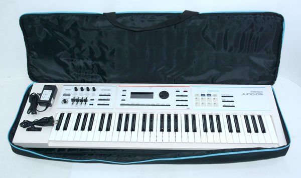 ソフトケース付 ROLAND ローランド JUNO-DS61W 61鍵 シンセサイザー 美品