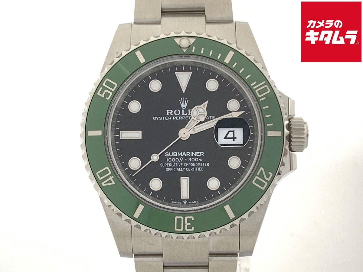【中古】 【新品同様】 ロレックス(ROLEX) サブマリーナー デイト ブラック 126610LV ステンレス グリーンベゼル