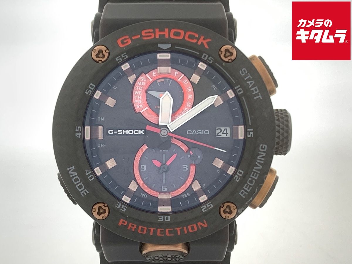 【中古】 【良品】 カシオ G-SHOCK マスターオブG ブラック GWR-B1000X-1AJR カーボン