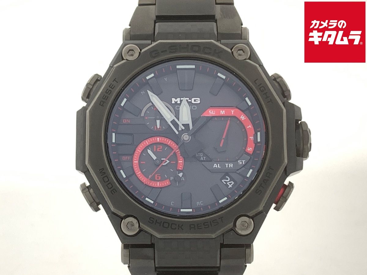 【中古】 【良品】 カシオ G-SHOCK ブラック MTG-B2000YBD-1AJF ステンレススティール