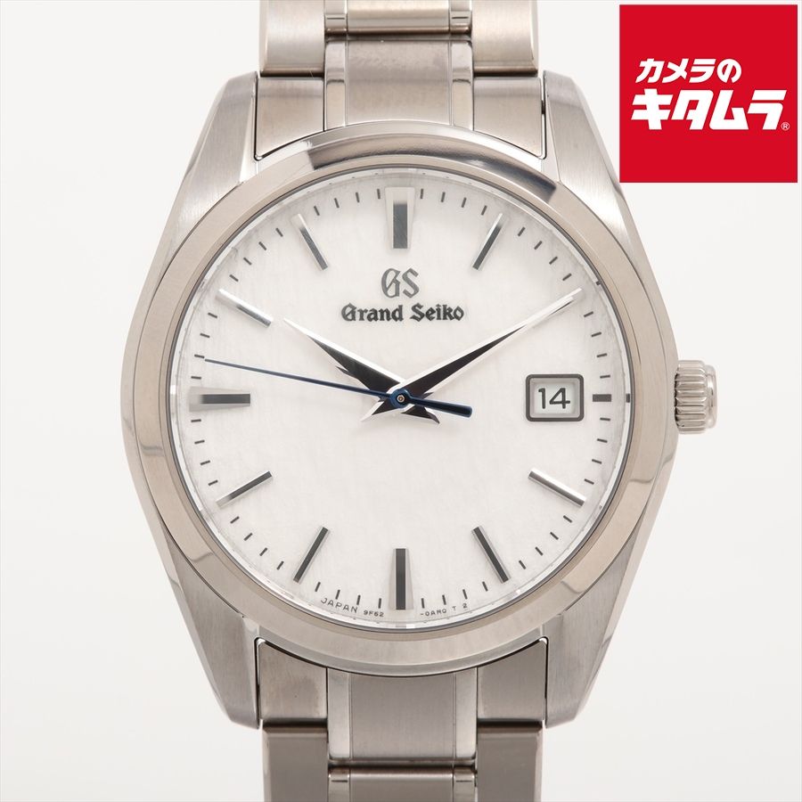 【中古】 【美品】 グランドセイコー クォーツ ホワイト SBGX355/9F62-0AR0 雪白 チタン
