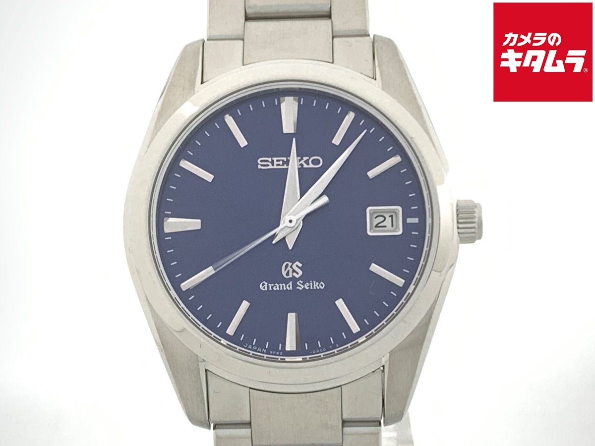 【中古】 【良品】 グランドセイコー クォーツ ネイビー [ブルー系] SBGX065/9F62-0AB0 ステンレススティール