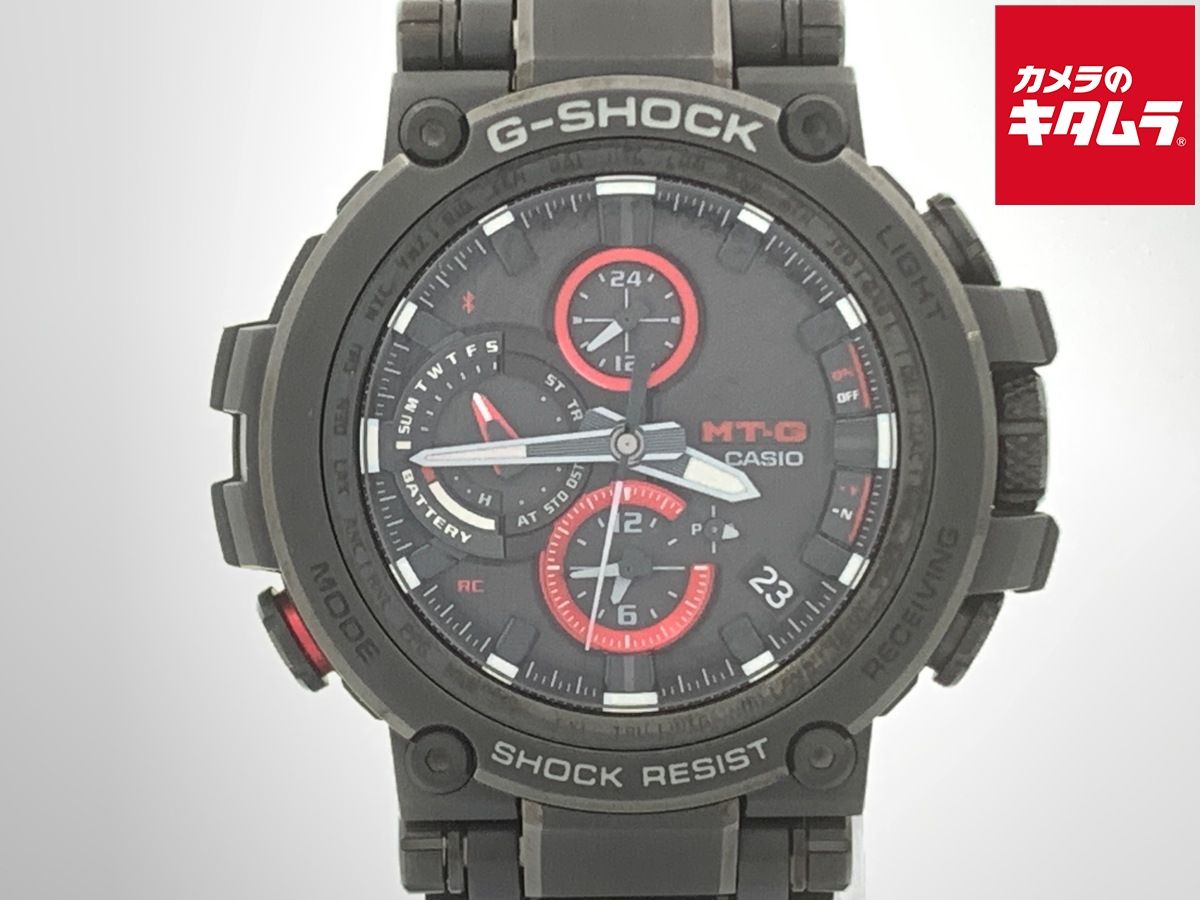 【中古】 【良品】 カシオ G-SHOCK ブラック MTG-B1000B-1AJF 樹脂