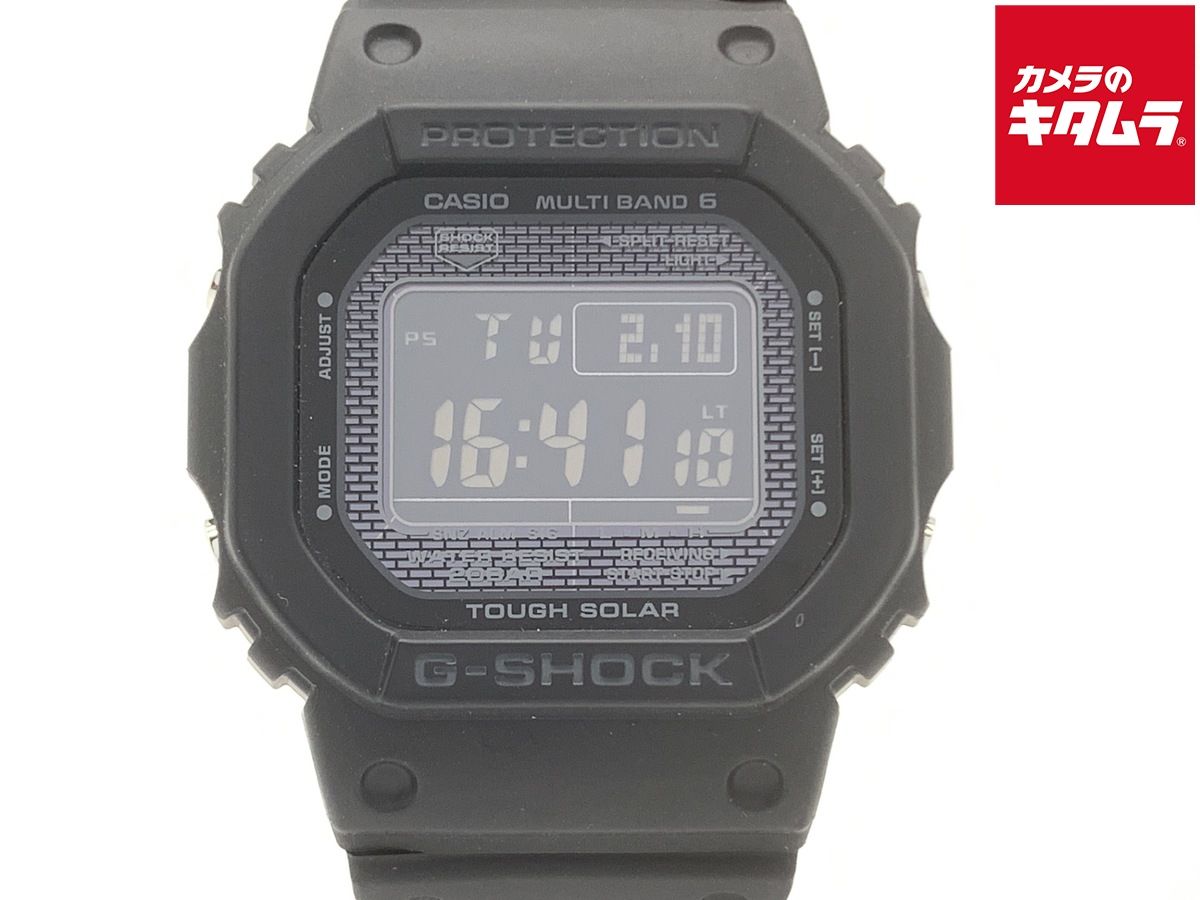 【中古】 【美品】 カシオ G-SHOCK DW-5000R-1JF ブラック 樹脂
