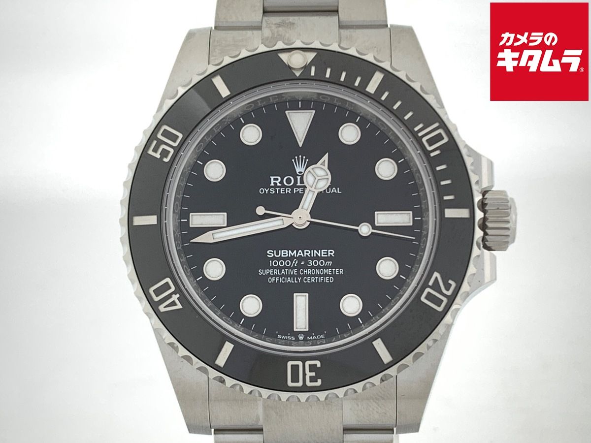【中古】 【新品同様】 ロレックス(ROLEX) サブマリーナー ブラック 124060 ステンレス