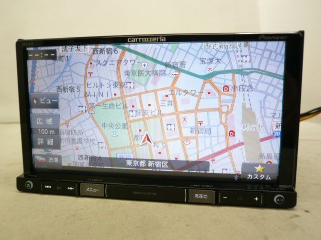 中古】 2025年版 カロッツェリア AVIC-RZ07 メモリーナビ 地デジ