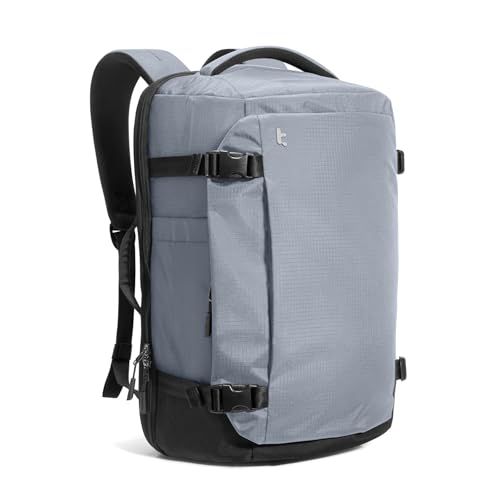 【新品】[tomtoc] 旅行 リュック 大容量 40L 機内持ち込み ビジネス バックパック 旅行バッグ カバン リュックサック メンズ レディース 多機能 17.3型PC対応 撥水加工 部活 合宿 通学 通勤 トラベル 出張 9675d1c7