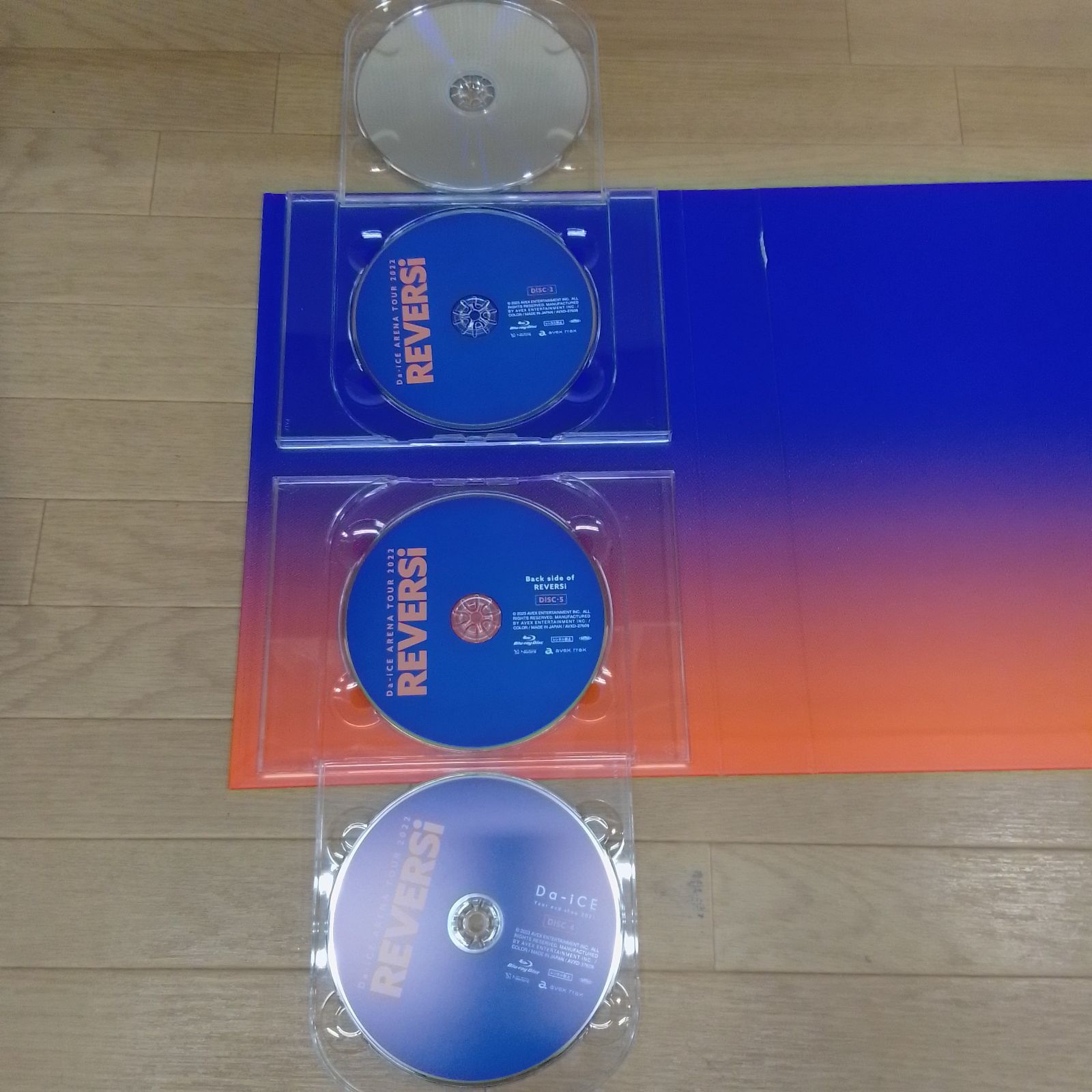 ☆Da-iCE ARENA TOUR 2022 -REVERSi- 豪華版 Blu-ray5枚組 《SV12J 