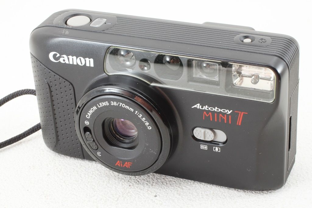 美品 Canon キヤノン Autoboy Mini T コンパクト フィルム カメラ