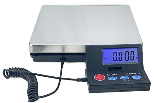 Sutekus　2g単位　最大50Kgまで計量可能　隔測式　デジタル台はかり　スケール　電子秤　風袋機能搭載　オートオフ機能 (ステンレス皿付)kk f2ee59dd