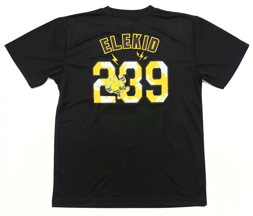 【中古】Tシャツ エレキッド#239 Tシャツ ブラック Lサイズ 「阪神タイガース×ポケモンベースボールフェスタ2026 ~30年の想いをボールに込めて~」