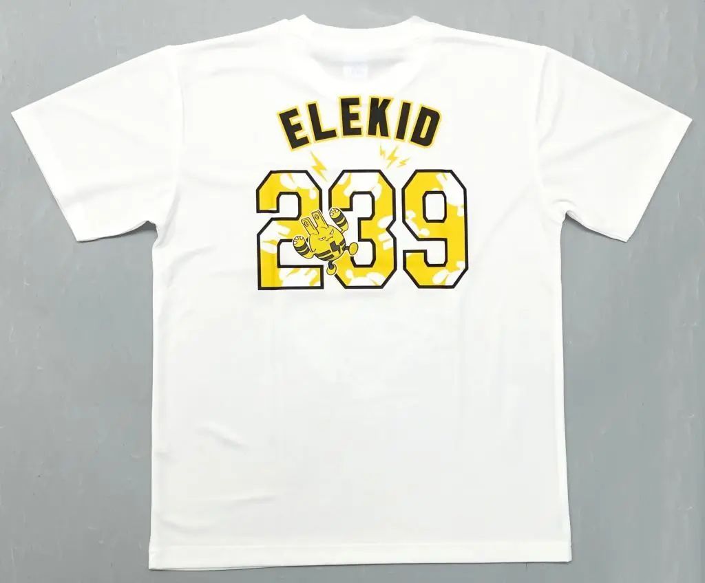 【中古】Tシャツ エレキッド#239 Tシャツ ホワイト Lサイズ 「阪神タイガース×ポケモンベースボールフェスタ2026 ～30年の想いをボールに込めて～」